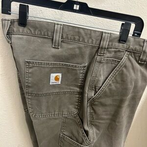 Carhartt Brown Cargo Pants Durable Workwear